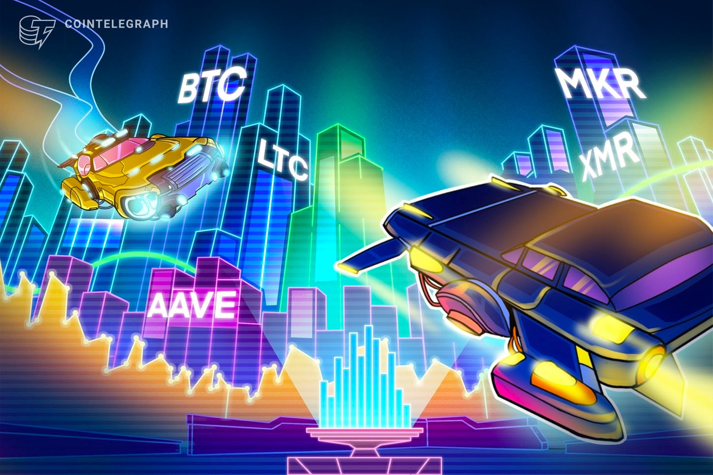 Bitcoin stalls under $31K while LTC, XMR, AAVE, and MKR turn bullish